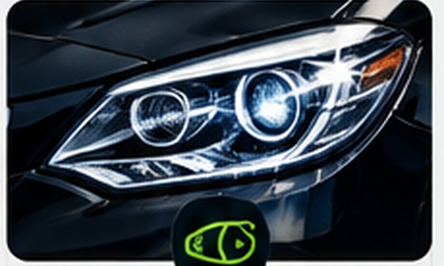 Polished vehicle headlight
